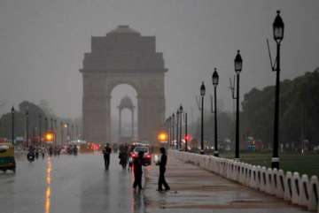 rain likely in delhi today