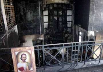 six arrested for vandalising church in jabalpur