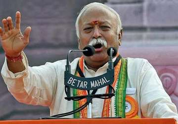 mohan bhagwat did not speak about existing quota system rss