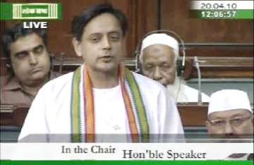 tharoor urges pm to probe charges against him