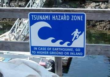 tsunami warning system india to do 3d mapping of coast