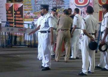 kolkata remains on high alert tight security put in place