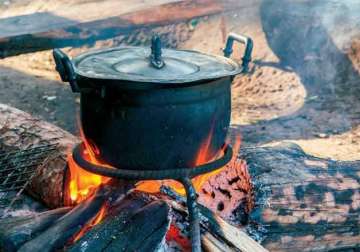even today 95 rural homes use wood and dung for cooking in 6 states