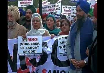 hsgmc demands ban on messenger of god to protest in sirsa