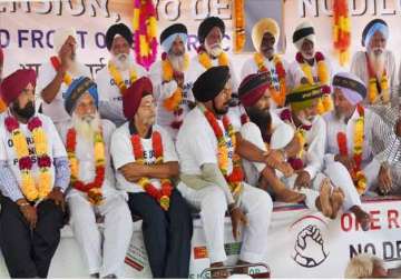 orop protest continues another veteran hospitalised