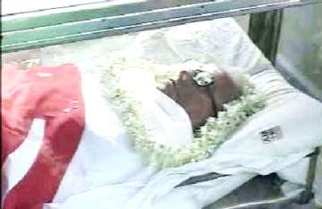 solemn farewell to jyoti basu