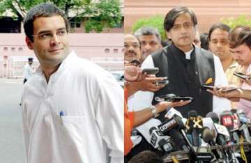 rahul sees tharoor as an asset