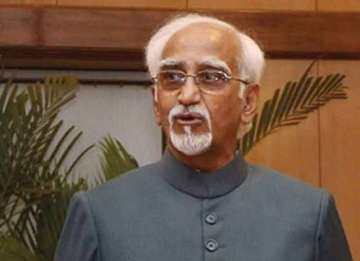 avoid construction of houses on river beds says hamid ansari