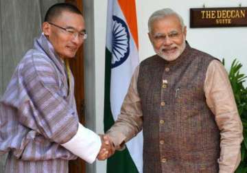 india pledges rs.4 500 crore project aid to bhutan