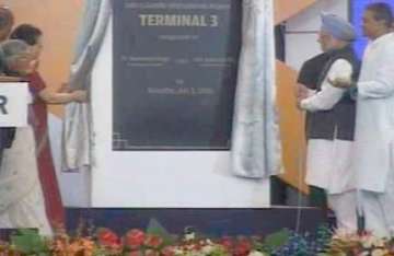 pm unveils delhi s new airport terminal 3