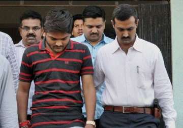 gujarat second sedition case against hardik patel two aides arrested