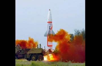 prithvi ii missile successfully test fired