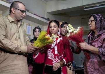 aiims doctors to take geeta s dna samples to identify parents