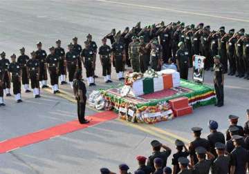 siachen martyrs bodies sent to their home states from delhi