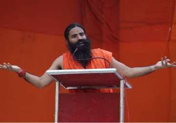 congress projecting lord ram and krishna as fictional characters baba ramdev