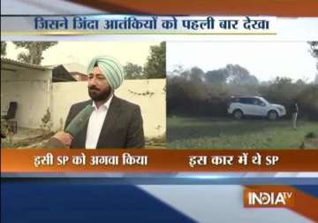 pathankot attack sp tells india tv how terrorists abducted him