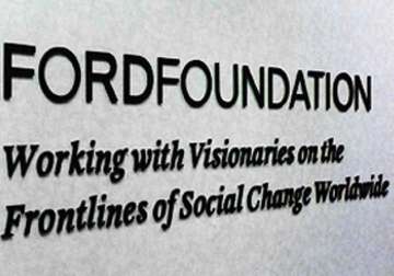 government puts ford foundation on watch list curbs on funding