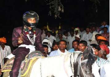 stones pelted on dalit groom for riding horse in procession