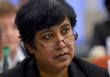 bangladeshi terror group planning to kill me says taslima nasreen
