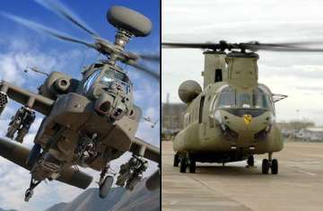 know apache and chinook choppers that india is buying from us