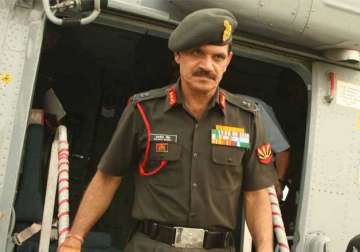 peace in kashmir has to be maintained army chief