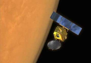 in pics mangalyaan sends back stunning 3d images of mars