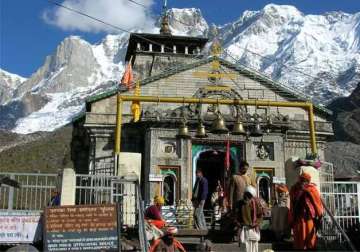 no major danger to kedarnath shrine iit experts