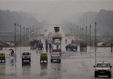 rainy wednesday morning in delhi