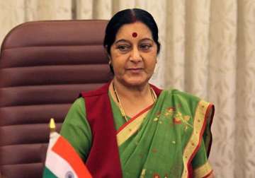 sushma swaraj leaves for new york for yoga day event at un