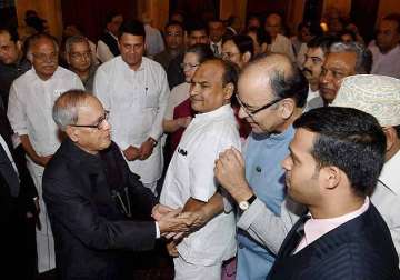 president pranab mukherjee hosts iftar pm modi conspicuous by absence