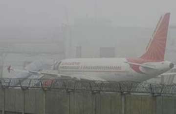 fog hits air traffic schedules of 50 flights disrupted