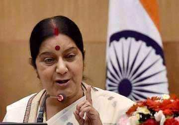 india always a safe home for jewish people sushma