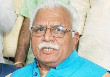 vandalised church was built in an illegal colony says manohar lal khattar