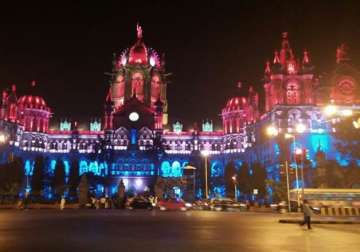 mumbai s iconic cst lit up in colours of french tricolour