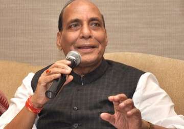 rajnath reviews law and order situation in delhi