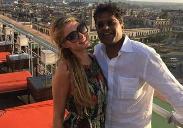 know where all lalit modi travelled after obtaining his travel documents in uk