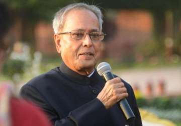 remove divisive views empower the poor pranab mukherjee