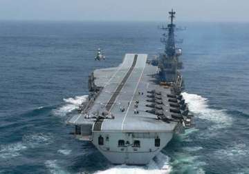 aircraft carrier ins viraat wins its last regatta