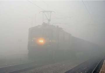 thick fog disrupts flight rail services in national capital