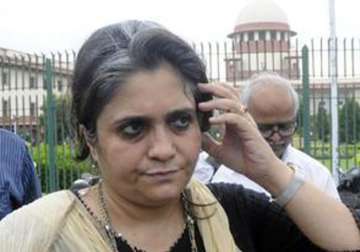 sc stays teesta setalvad s arrest till february 19