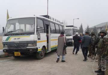 karvan e aman bus service suspended for indefinite period