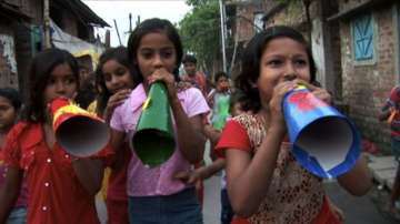 slum children to get santa gifts this durga puja