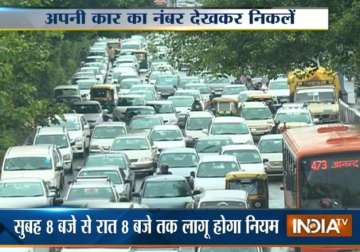 impossible to carry odd even plan permanently says kejriwal