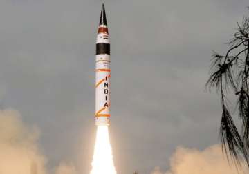 nuclear capable ballistic missile agni 5 successfully test fired
