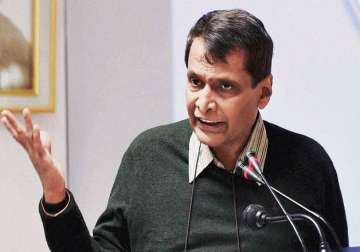 states to be involved in rail projects execution suresh prabhu