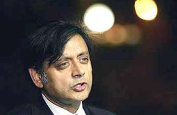 tharoor puts up a brave twitter face