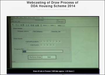 dda housing scheme 2014 draw begins