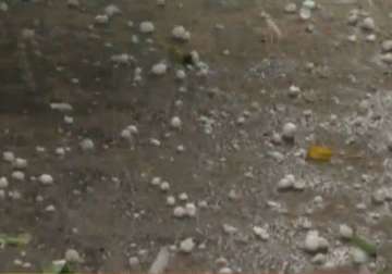 rain hailstorm intensify cold wave in agra