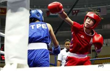asiad mary kom kavita in women s boxing semis
