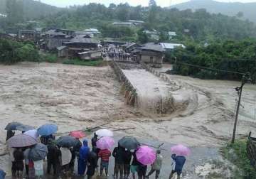 landslide buries entire village in manipur at least 20 dead